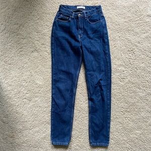 American Apparel High Waisted Mom Jeans